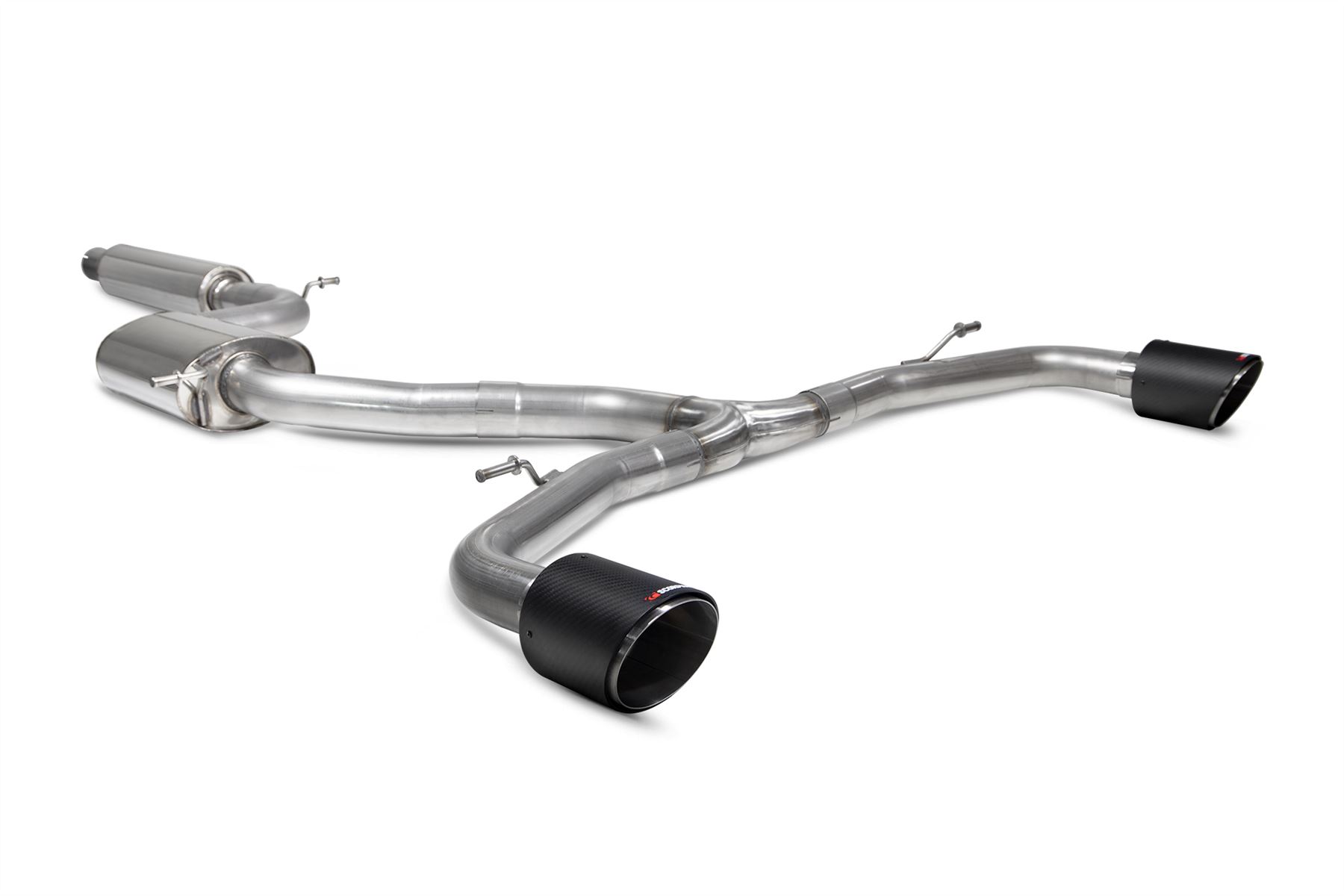 Scorpion Exhaust Resonated GPF-back system Volkswagen Golf GTI MK8/MK8.5 2020-2026