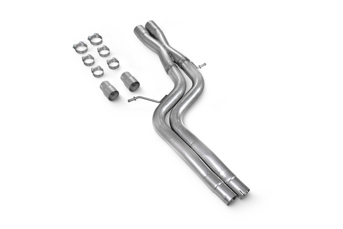Scorpion Exhaust Original Centre Silencer Delete With X-Pipe Audi S5 8T Sportback 2010-2017
