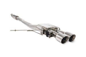 Scorpion Exhaust Tunr Resonated Cat-Back System With Valve Daytona Tailpipe Mini Cooper S F56 Non-GPF Model 2014-2018