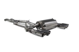 Scorpion Exhaust Non Res Cat-Back Valved BMW M3 F80 Non-GPF Model 2014-2020