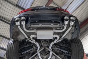 Scorpion Exhaust Half System Valves Polished Trims BMW X3 M Competition Pre LCI 2019-2021