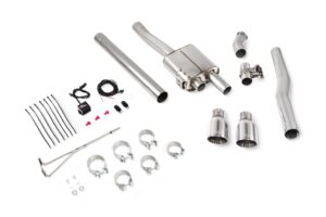 Scorpion Exhaust Tunr Non-Resonated Cat-Back System With Valve Daytona Tailpipe Mini Cooper S F56 (Non UK/Euro Models) 2014-2024