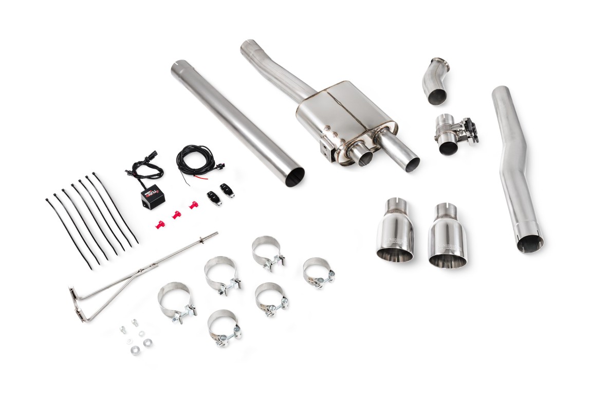 Scorpion Exhaust Tunr Non-Resonated Cat-Back System With Valve Daytona Tailpipe Mini Cooper S F56 (Non UK/Euro Models) 2014-2024
