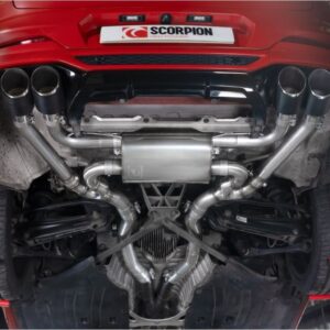 Scorpion Ascari Half System with valves BMW X4 M Pre LCI GPF Model 2019-2021
