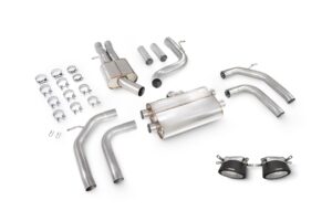 Scorpion Exhaust Resonated Cat/GPF-Back System Without Valves Audi RS3 8Y Saloon 2021-2026