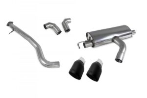 Scorpion Non-resonated GPF Back System Black Toyota Yaris GR Pre-Facelift 2020-2024
