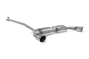 Scorpion Exhaust Non-Resonated Cat-Back System Daytona Tailpipe Mini Cooper S Paceman R61 JCW 2010-2016