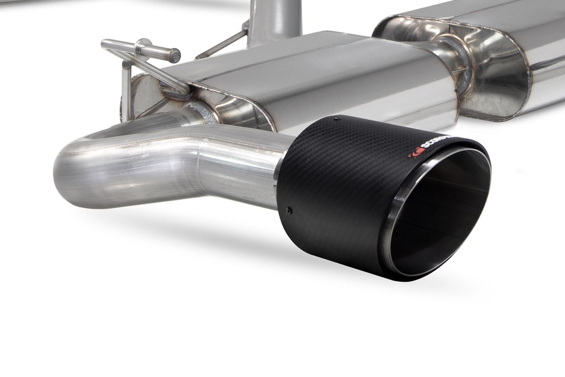 Scorpion Exhaust Non-Resonated GPF-Back With Electronic Valve Ascari Tailpipe Hyundai i30N Fastback GPF Model 2019-2022