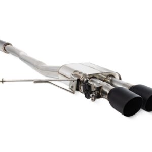 Scorpion Exhaust Tunr Resonated Cat-Back System With Valve Daytona Black Ceramic Tailpipe Mini Cooper S F56 (Non UK/Euro Models) 2014-2024