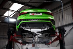 Scorpion Exhaust Non-Res Cat/GPF-Back With Valves Audi RS3 8Y Saloon 2021-2026
