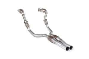 Scorpion Exhaust Downpipes With Sports Cats In Front Pipes Audi S5 8T Sportback 2010-2017