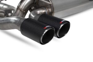 Scorpion Exhaust Non-Res Half System Valved(Black) BMW M2 Competition F87N 2018-2022