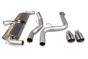 Scorpion Exhaust Non-Res Cat-Back 3" Ford Focus MK2 ST 225 2.5 Turbo 2006-2011