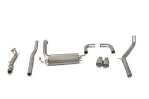 Scorpion Exhaust Non-Res Cat-Back Fiat 500 Abarth 1.4 IHI Turbo 2008-2018
