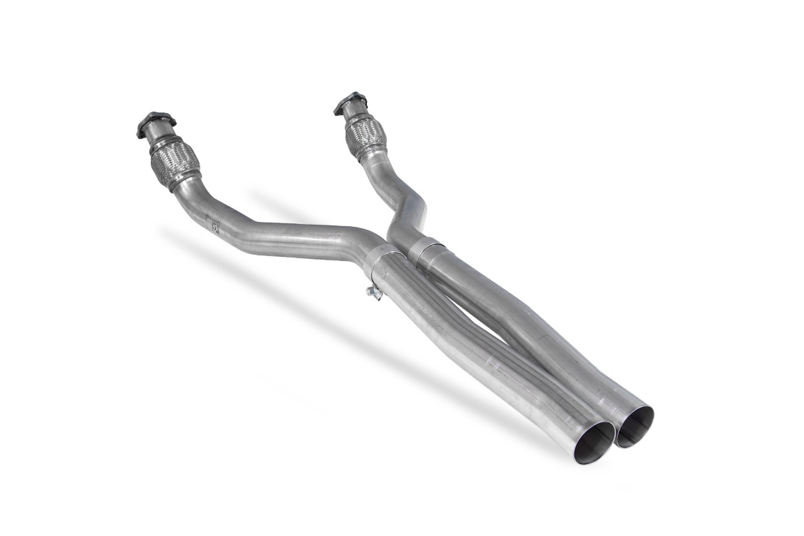 Scorpion Exhaust Front Resonator Delete Audi S7 C7 4.0 TFSI Biturbo Quattro 2012-2018
