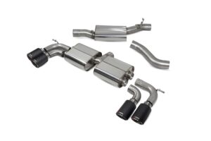 Scorpion Resonated Cat/GPF-Back system Volkswagen Golf R MK8/8.5 GPF Model 2021-2026