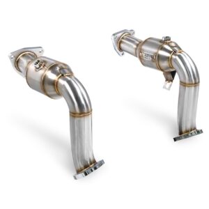 Scorpion Exhaust De-Cat Downpipes Audi S4 3.0 TSFI V6 Quattro Avant B8.5 2009-2016