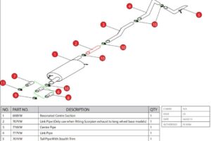 Scorpion Exhaust Res Cat/DPF-Back Volkswagen Transporter T5 2.5TDi SWB/LWD 2WD 2003-2009