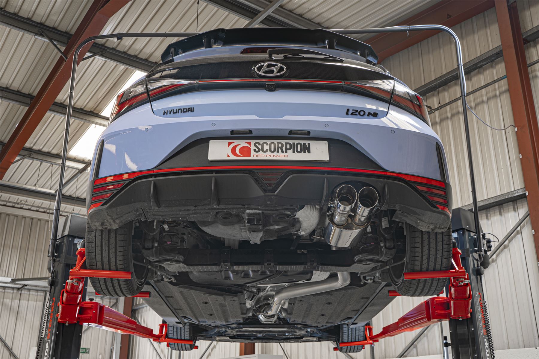 Scorpion Exhaust GPF-Back With Electronic Valve Hyundai i20N 2021-2025