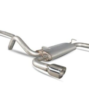 Scorpion Exhaust Non-Res Cat-Back Fiat 500 Abarth 1.4 IHI Turbo 2008-2018
