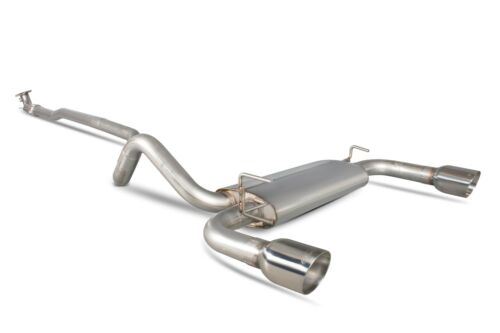 Scorpion Exhaust Non-Res Cat-Back Fiat 500 Abarth 1.4 IHI Turbo 2008-2018