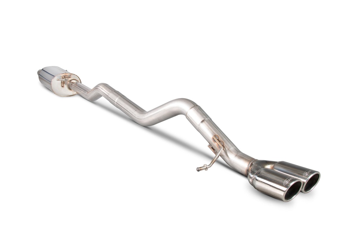 Scorpion Exhaust Resonated Cat/DPF-Back System Monaco (twin) Tailpipe Volkswagen Transporter T6 2.0 BiTDi SWB/LWD 2WD 2015-2019