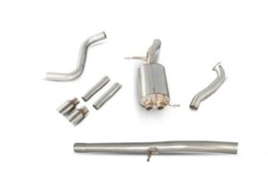 Scorpion Exhaust Non-Res Cat-Back Ford Fiesta EcoBoost 1.0T 100/125/140 PS 2013-2017