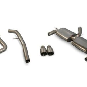 Scorpion Exhaust Non-Res Cat-Back 2.5" Ford Focus MK2 ST 225 2.5 Turbo 2006-2011