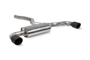 Scorpion Exhaust GPF-Back System Black Daytona Trims BMW 220i G42 GPF Model 2022-2026