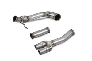 Scorpion Exhaust De-Cat Downpipe for Audi RS3 8Y ROW Saloon/Sedan Non-GPF Model 2021-2026