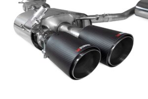 Scorpion Exhaust Non-res half System Audi S4 B9 Quattro 3.0T V6 Avant Non-GPF Models 2017-2019