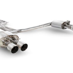 Scorpion Exhaust Non-Res Half System With Electronic Valves Daytona Tailpipe Audi S6 C7 2012-2018