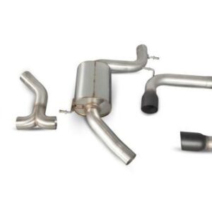 Scorpion Exhaust Res Cat-Back (Black) Volkswagen Golf MK7 GTI 2013-2016