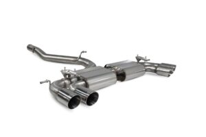 Scorpion Exhaust Non-Res Cat-Back Valved Volkswagen Golf R MK7.5 Facelift GPF & Non-GPF Models 2017-2020