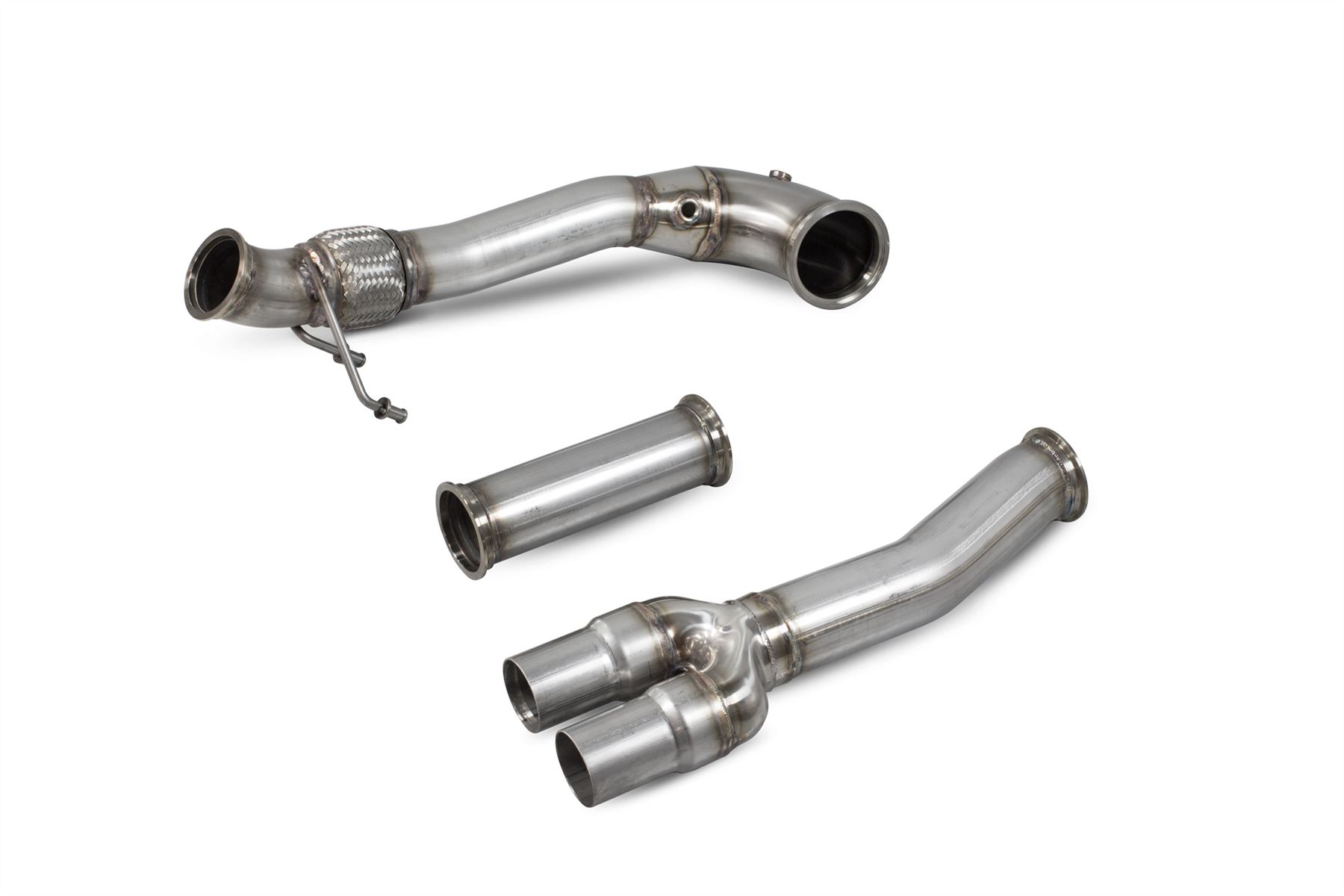 Scorpion Exhaust De-Cat Downpipe Audi RS3 8V Sportback Facelift Non-GPF Model 2017-2018