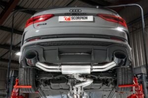 Scorpion Exhaust Non-Res GPF-Back System Without Valves Audi RSQ3 (F3) 2019-2026