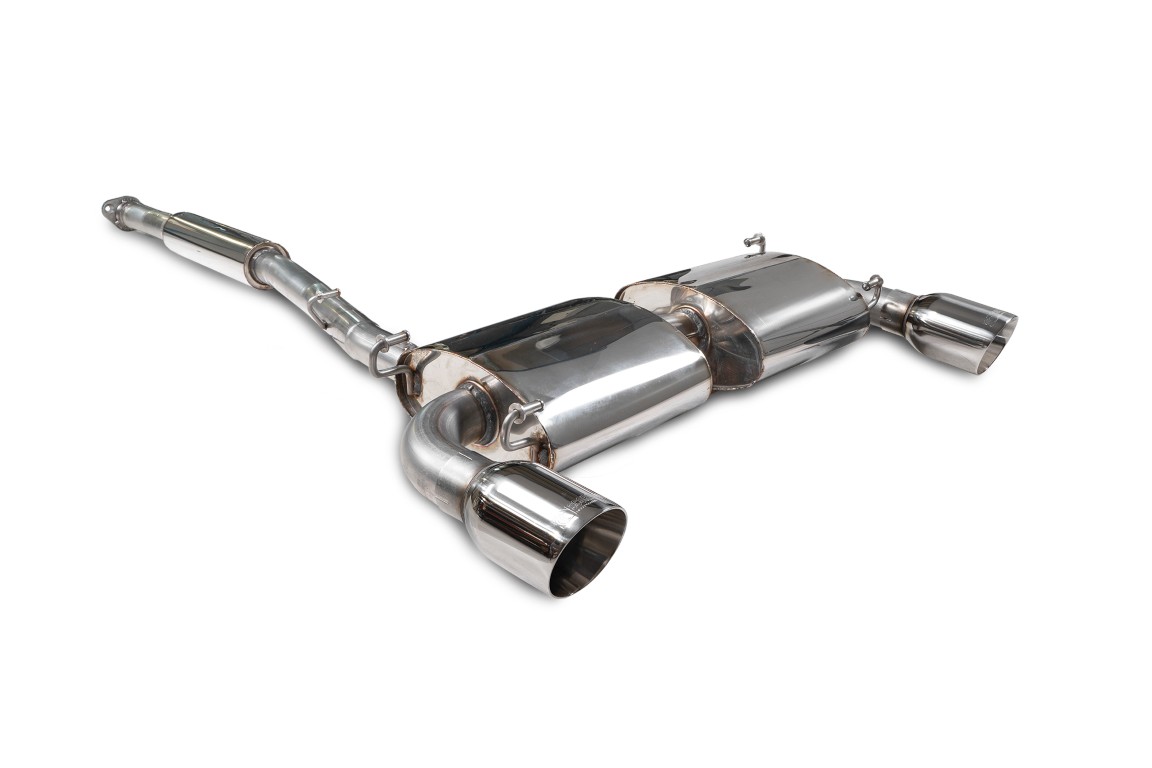 Scorpion Exhaust Non-Resonated Cat-Back System Daytona Tailpipe Toyota GR86 2021-2026