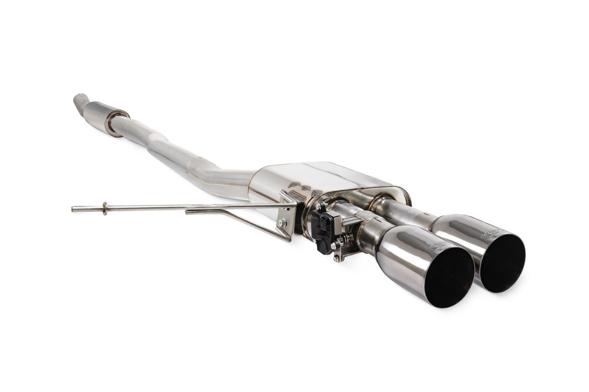 Scorpion Exhaust Tunr Resonated Cat-Back System With Valve STW Tailpipe Mini Cooper S F56 Non-GPF Model 2014-2018