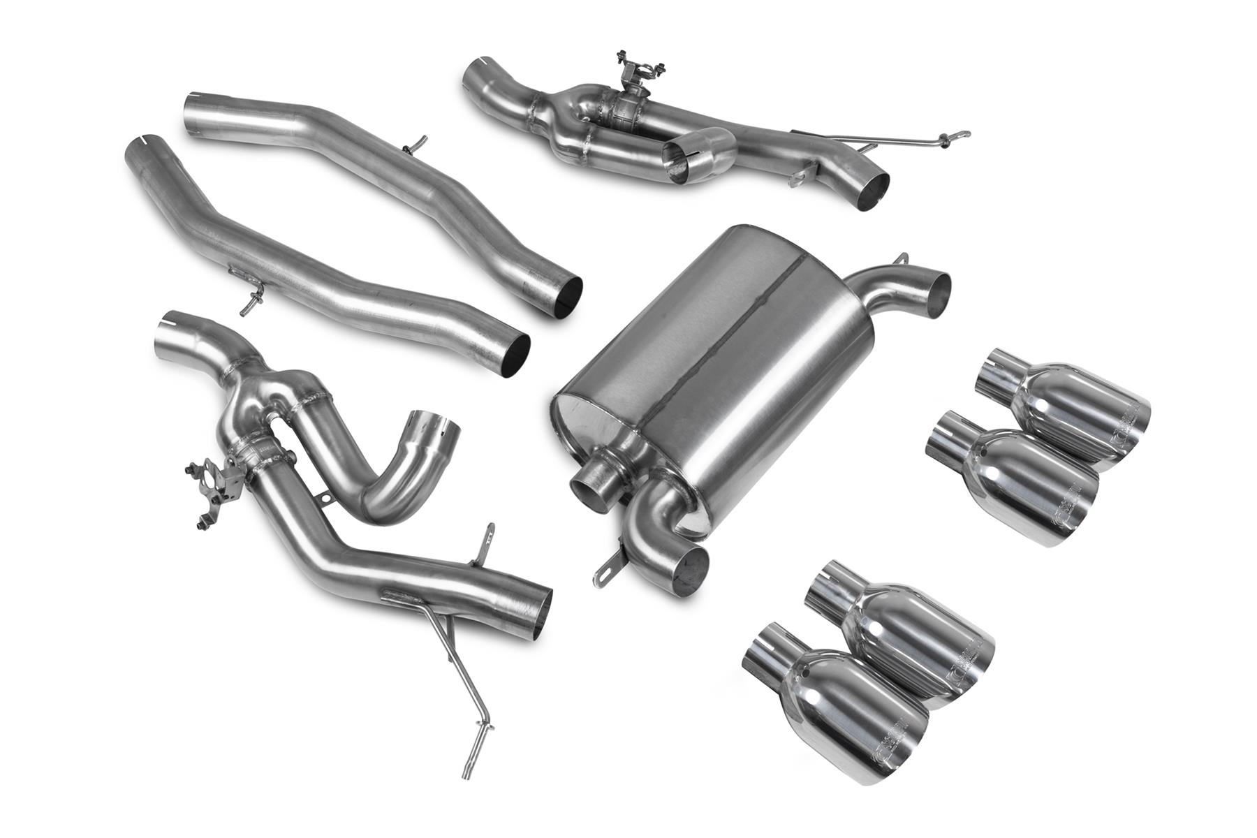 Scorpion Exhaust Half System BMW M3 G80 GPF Model 2021-2026