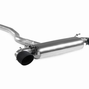 Scorpion Exhaust Non-Resonated GPF Back System Daytona Black Ceramic Tailpipe Toyota Yaris GR Circuit Pack Pre-Facelift 2020-2024