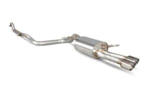 Scorpion Exhaust Non-Res Cat-Back Ford Fiesta EcoBoost 1.0T 100/125/140 PS Zetec S Rear Valance Required 2013-2017