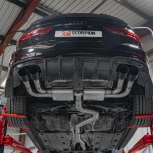 Scorpion Exhaust Non-Res/GPF Back Without Valves Audi S3 Saloon 8V 2013-2020