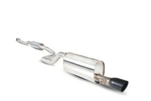 Scorpion Exhaust Res Cat-Back  Vauxhall Corsa D 1.4 Turbo Black Edition 2012-2015