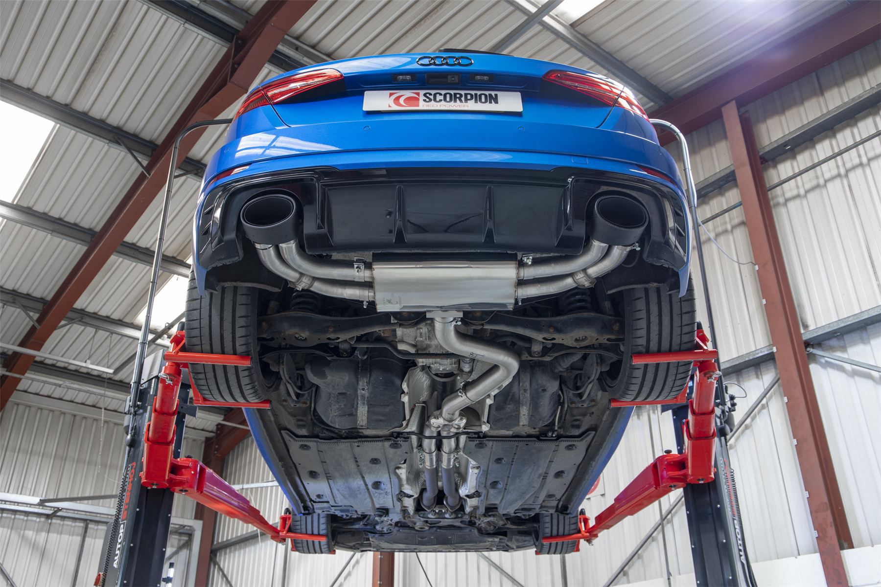 Scorpion Exhaust Non-Res GPF-Back System (Valved) Audi RS3 8V Sportback Facelift GPF Model 2019-2020