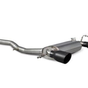 Scorpion Exhaust Non-Res Cat-Back (Black) Audi TT Mk1 Quattro 3.2 V6 1999-2006