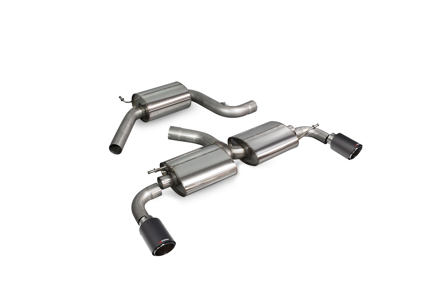 Scorpion Exhaust Resonated Cat-Back System Volkswagen Golf GTI Mk6 Edition 35 2009-2013