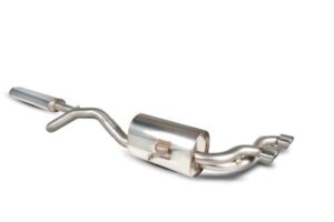 Scorpion Exhaust Res Cat-Back (Twin) Renault Megane RS225 2004-2009