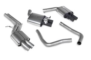 Scorpion Exhaust Resonated Half System OE Fitment Tailpipe Audi RS7 C7 4.0 TFSI Biturbo Quattro 2013-2018