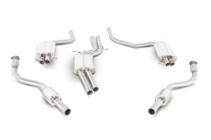 Scorpion Exhaust Res Cat-Back Valved OE Fitment Audi RS5 4.2 V8 Coupe 2010-2015