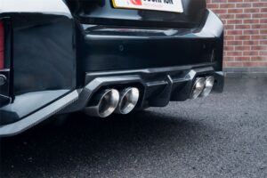 Scorpion Exhaust Half System Polished Quad Daytona Trims BMW M2 G87 GPF Model 2022-2026